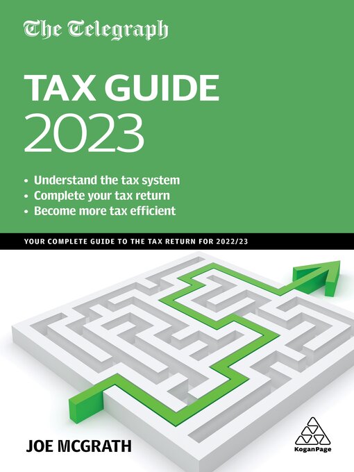 Title details for The Telegraph Tax Guide 2023 by Telegraph Media Group (TMG) - Available